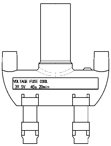 Electrofusion Saddle Clamp (New Model) - technical drawing